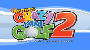 Crazy Mini Golf 2 screen shot title